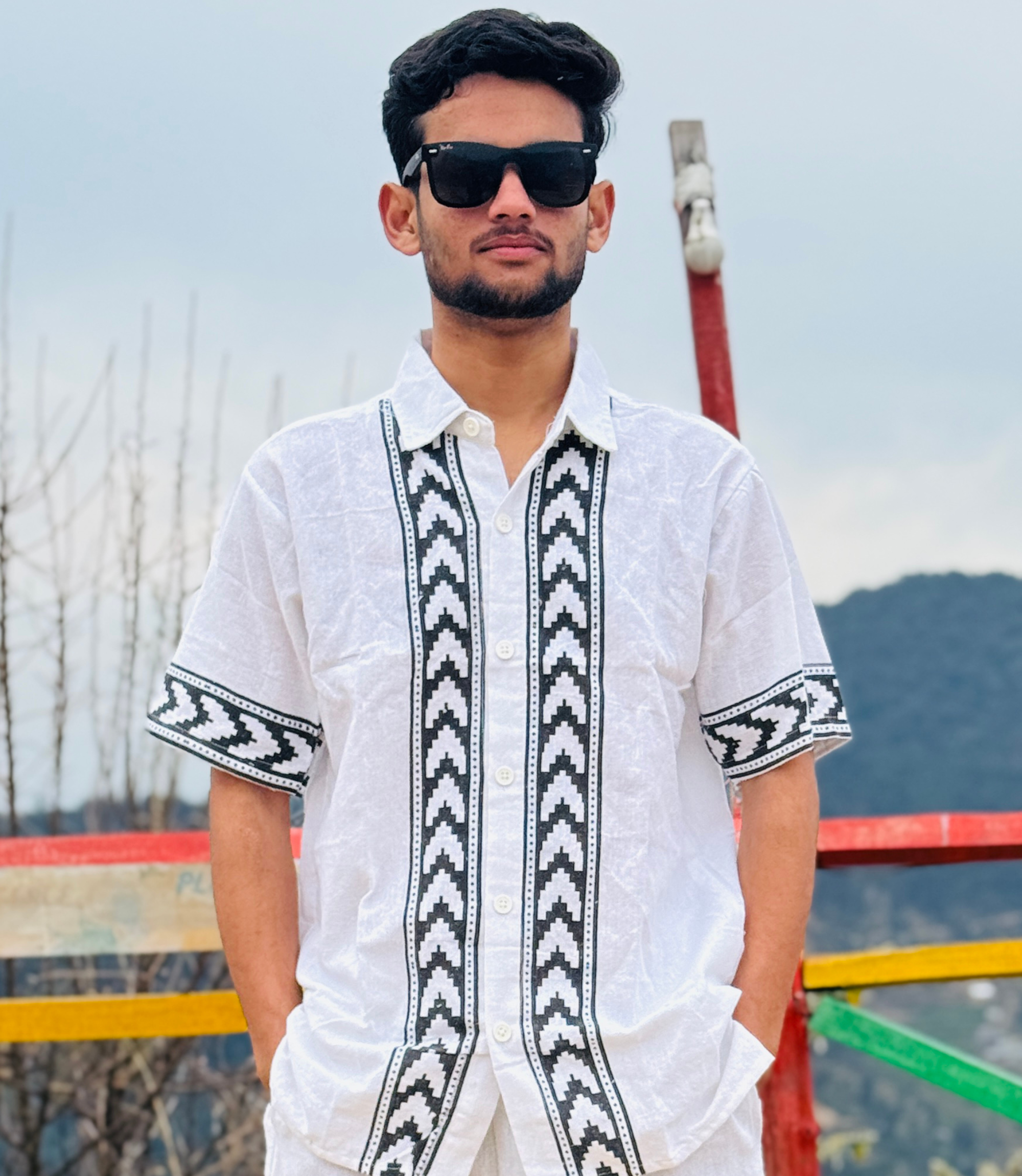 Summer Khadi Fabric Shirt – Hills Craft1
