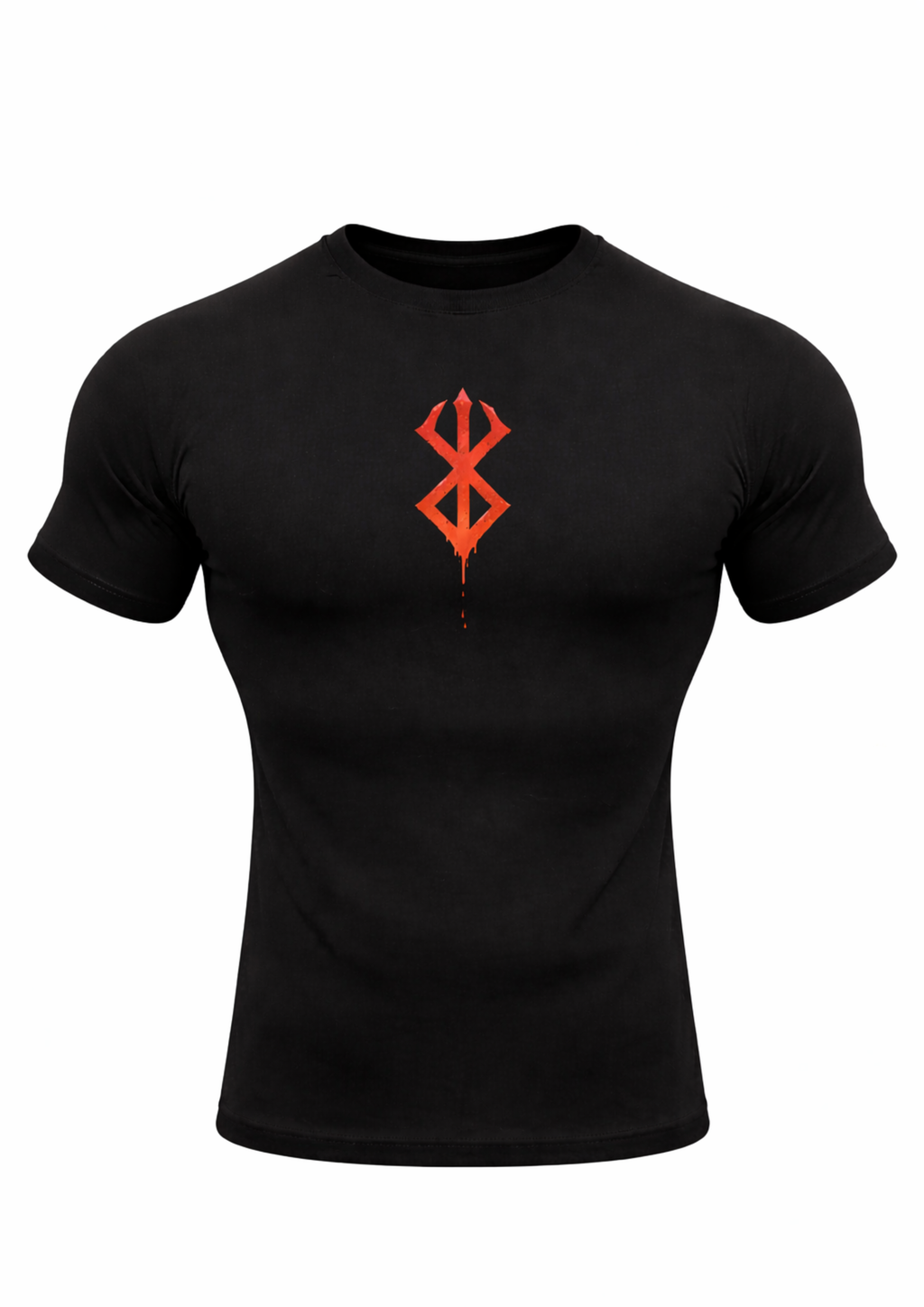 BERSERK Compression Half Sleeve T-Shirt – Black