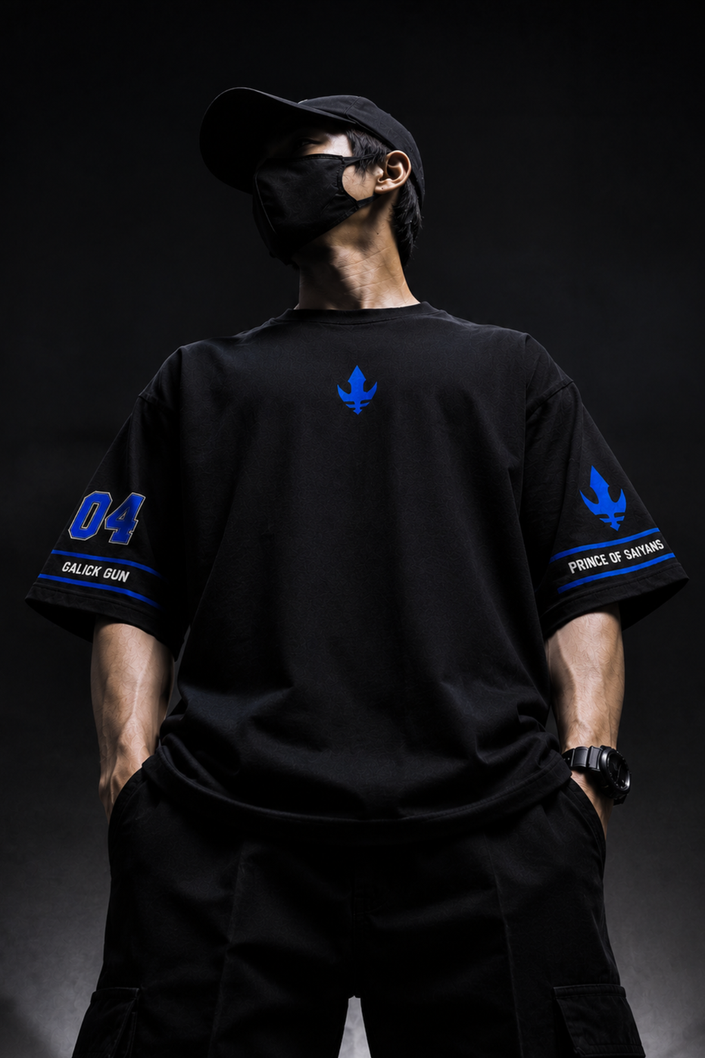 Vegeta 04 Oversized T-Shirt -Black