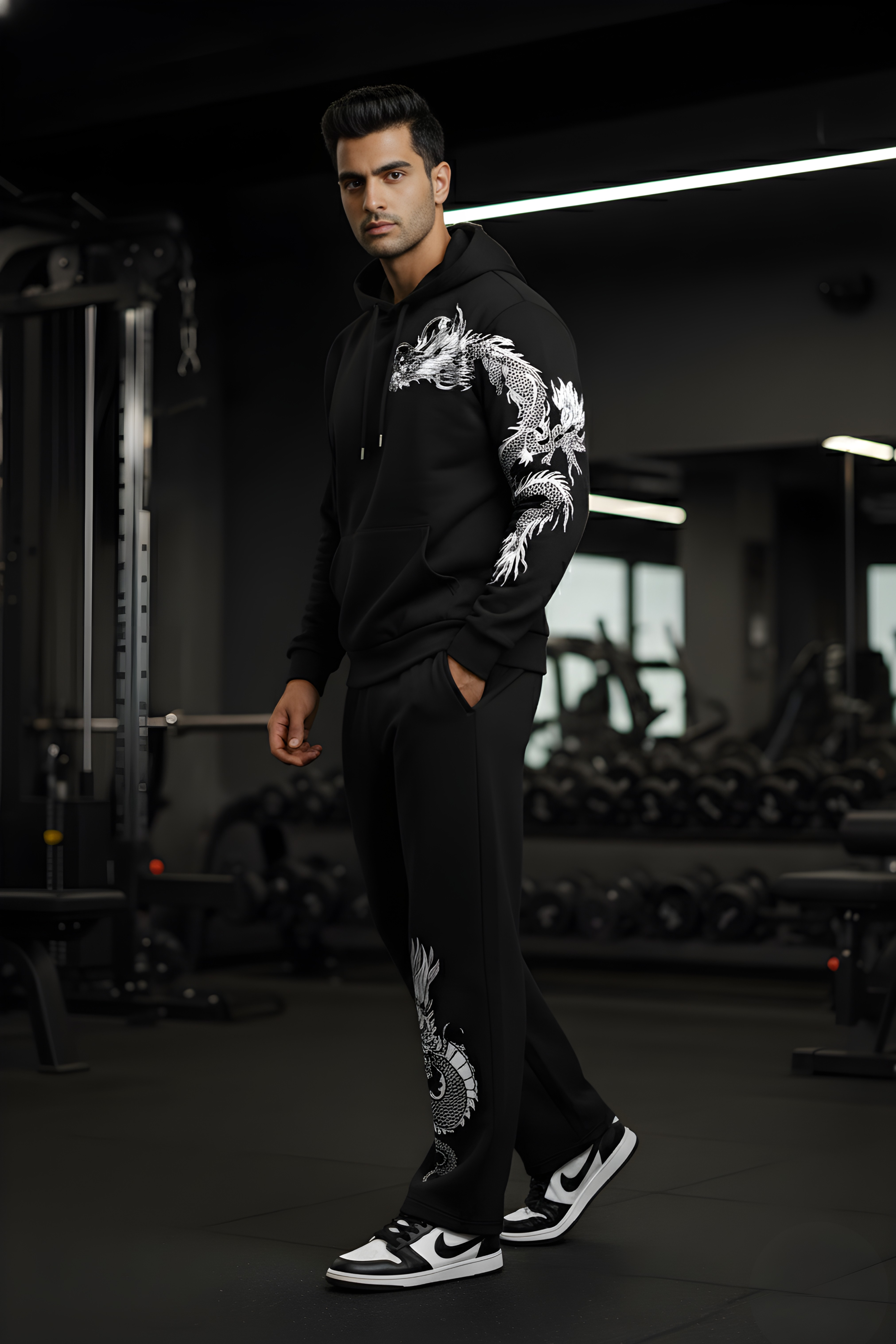 DRAGONSTRIKE Unisex Winter Set  - Black