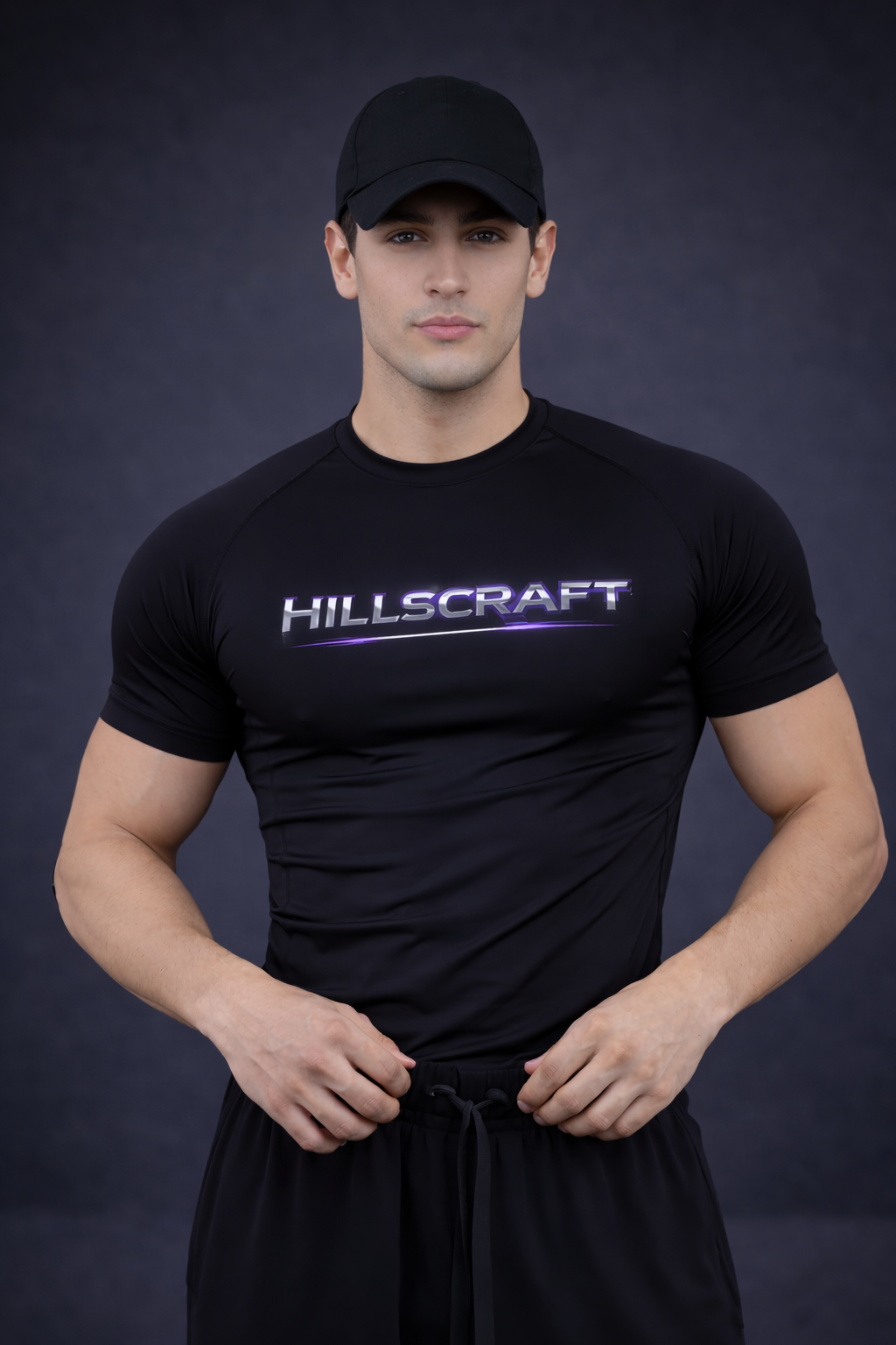 Void Rage Compression Half Sleeve T-Shirt – Black