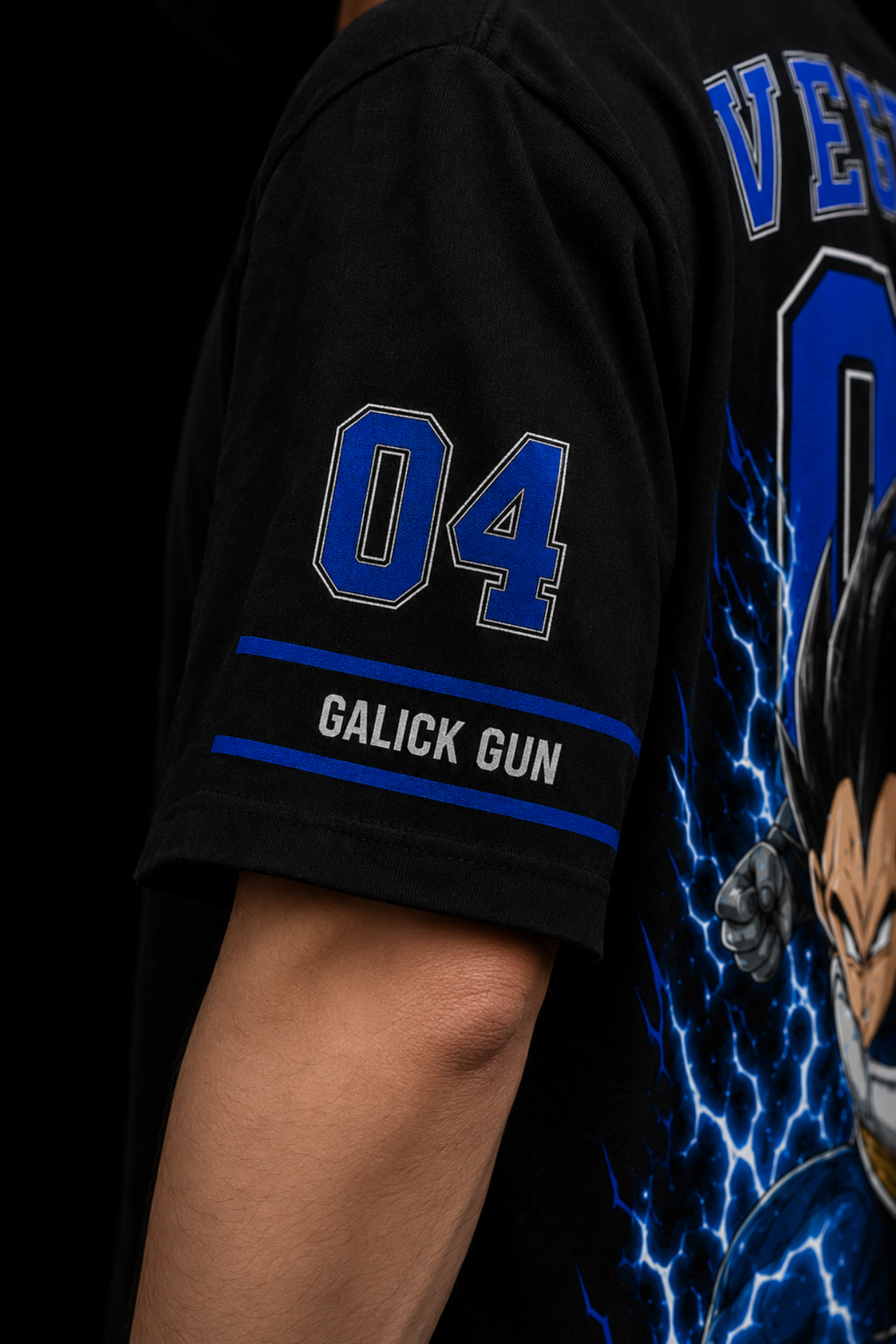 Vegeta 04 Oversized T-Shirt -Black