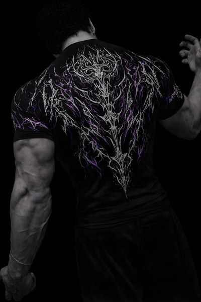 Void Rage Compression Half Sleeve T-Shirt – Black