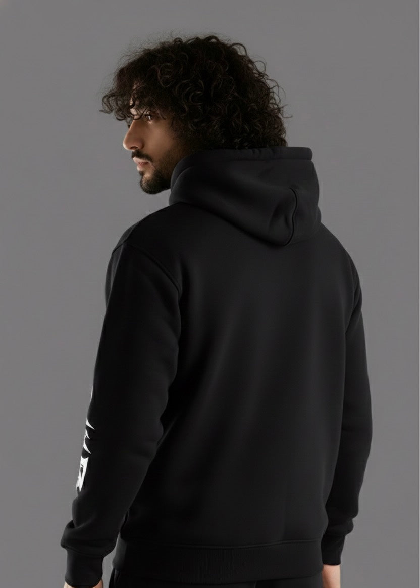 Shadow Tribe Regular Unisex Hoodie - Black