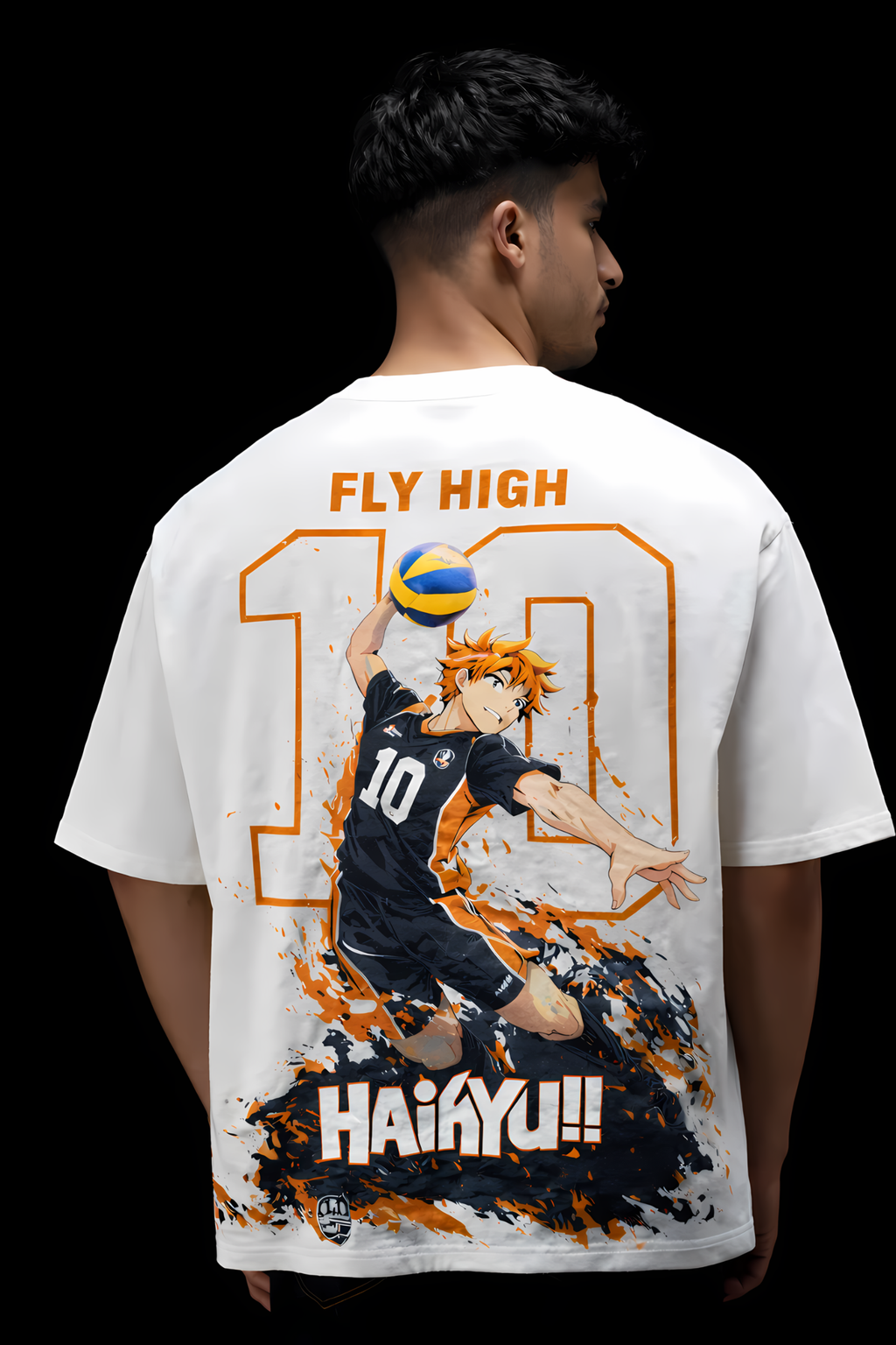 Fly High Oversized Tee - White