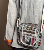 Hemp Side Bag - Small Multicolor