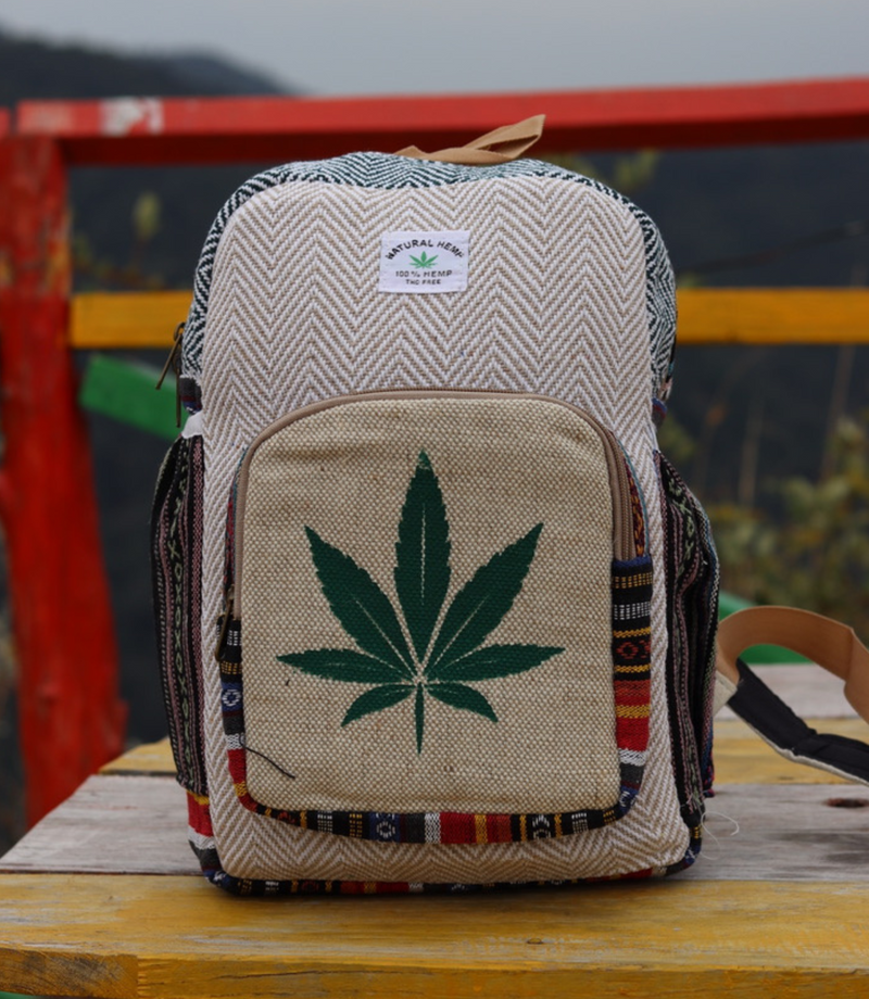 Hand Crafted Small Hemp Bag