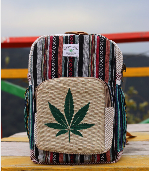 Hand Crafted Small Hemp Bag