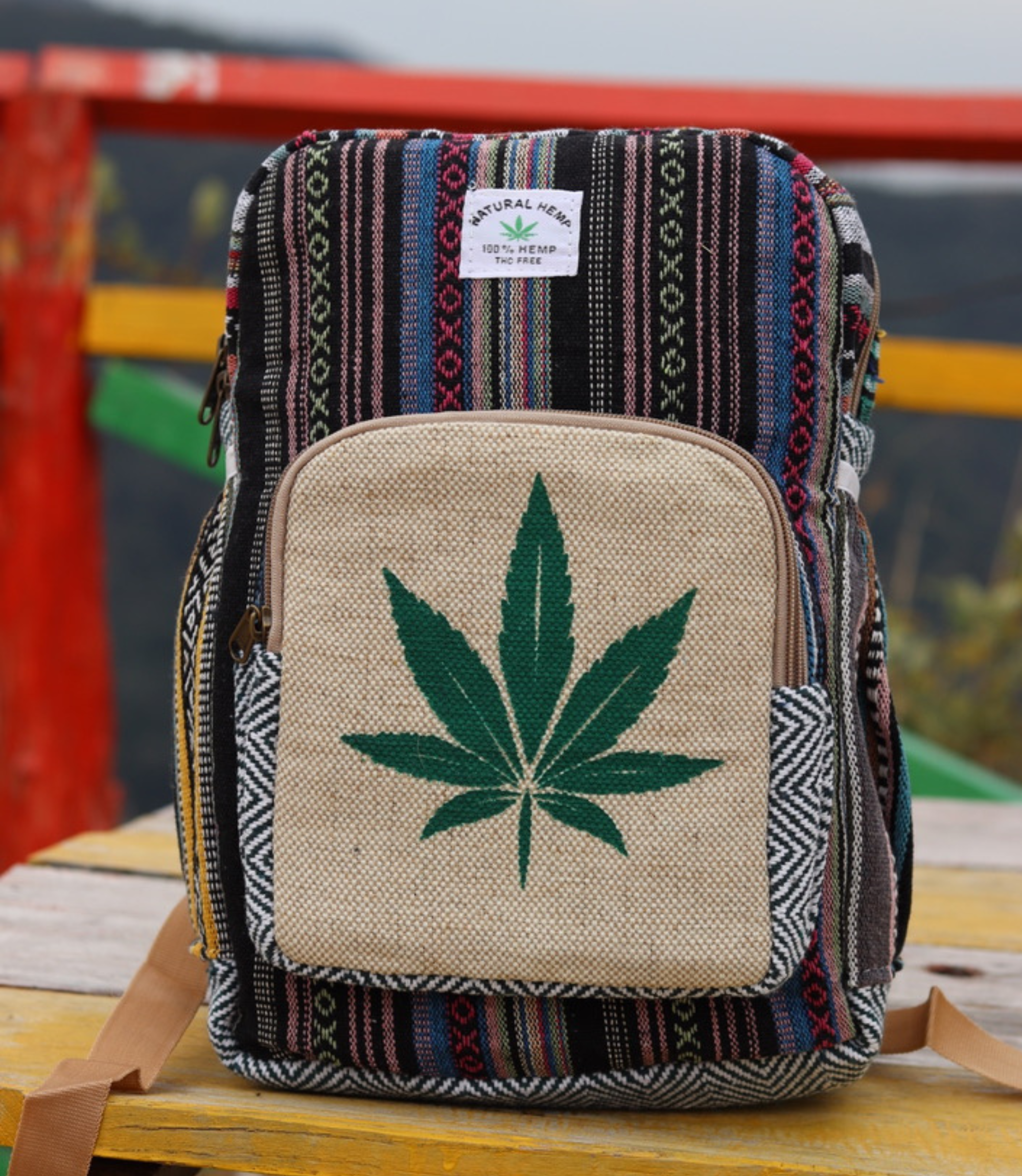 Hand Crafted Small Hemp Bag