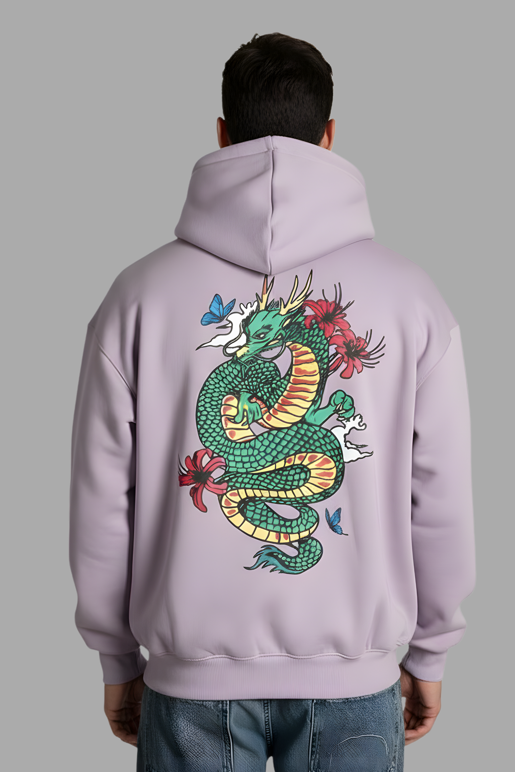 Mystic Dragon Unisex Regular Hoodie – Lavender