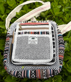 Hemp Side Bag - B-W
