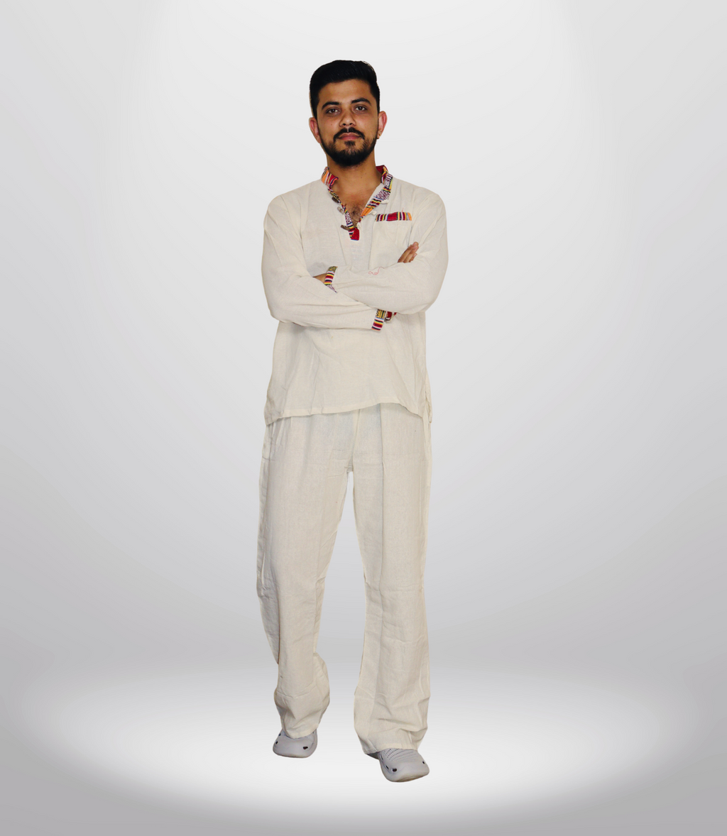 Cotton Kurta - Pajama Plain