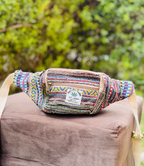 Hemp Waist Bag - Multicolour