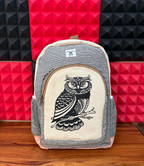 Hemp Bagpack - Owl