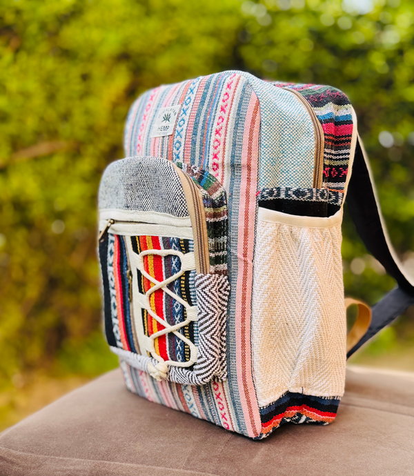 Handmade Hemp Bagpack