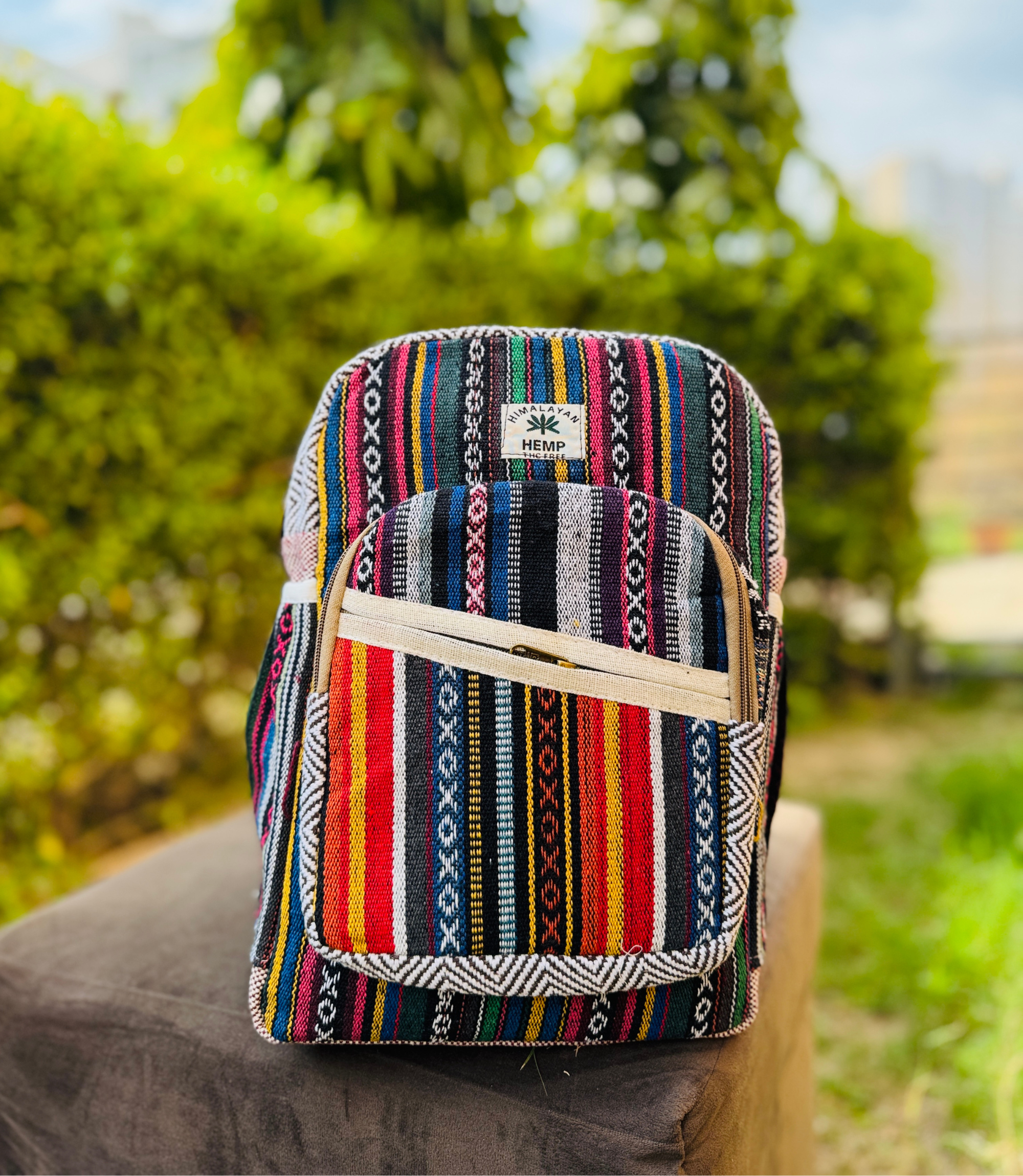 Handmade Hemp Bagpack