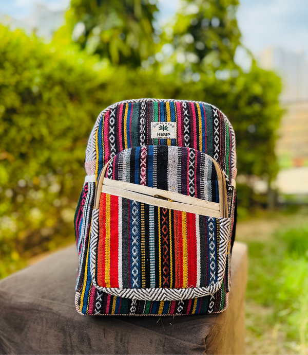 Handmade Hemp Bagpack