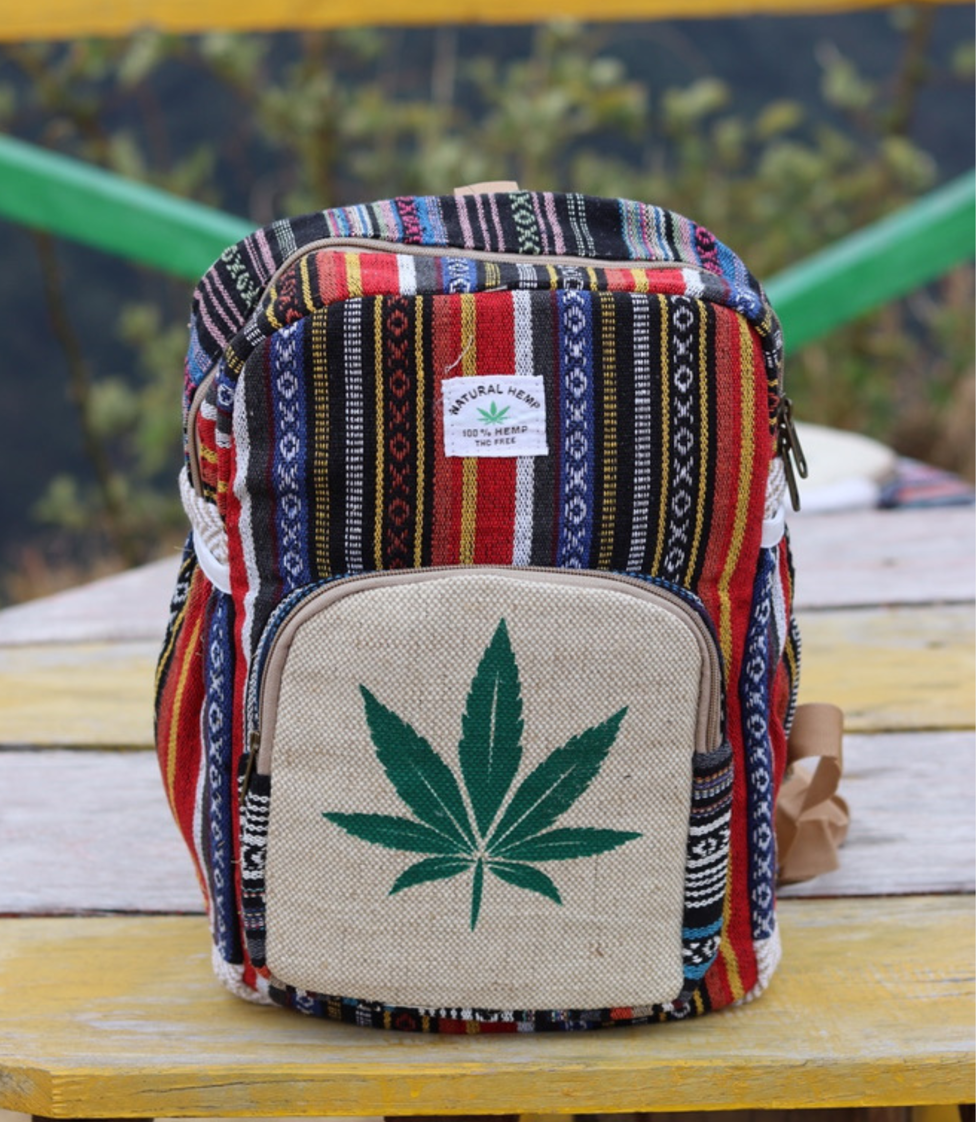 Hand Crafted Small Hemp Bag