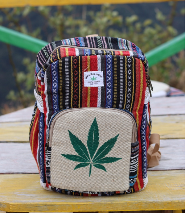 Hand Crafted Small Hemp Bag