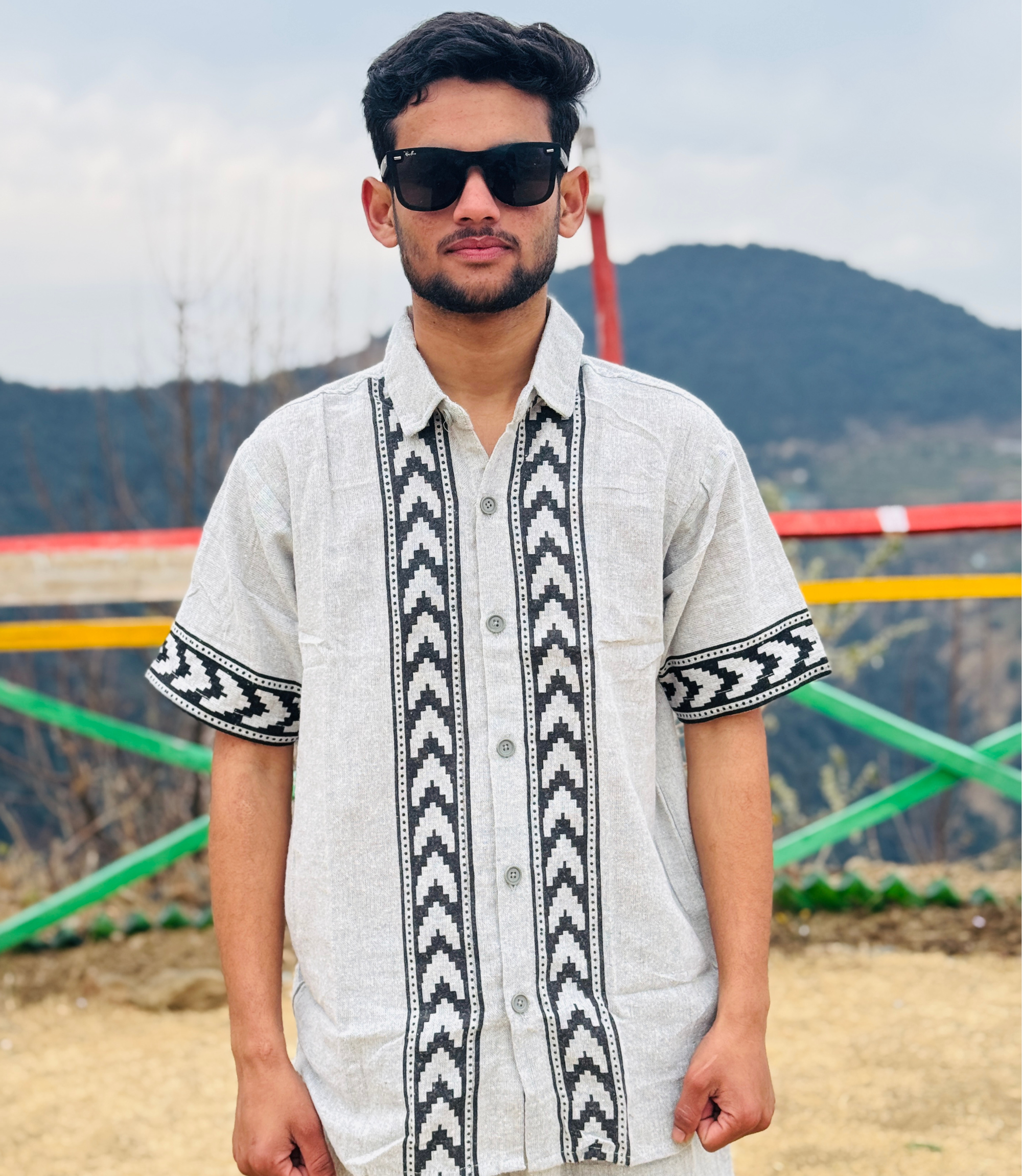 Summer Khadi Fabric Shirt