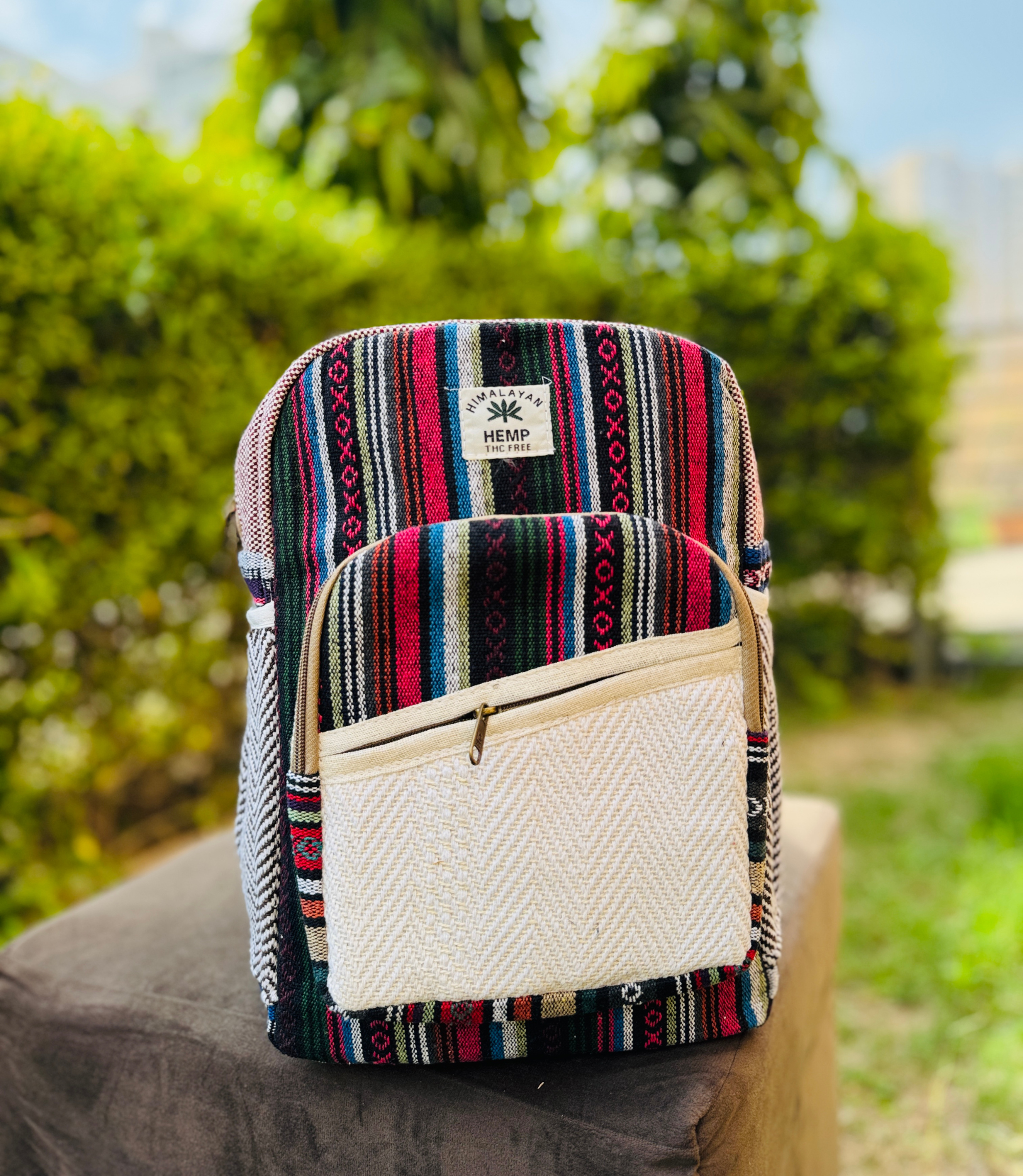 Handmade Hemp Bagpack