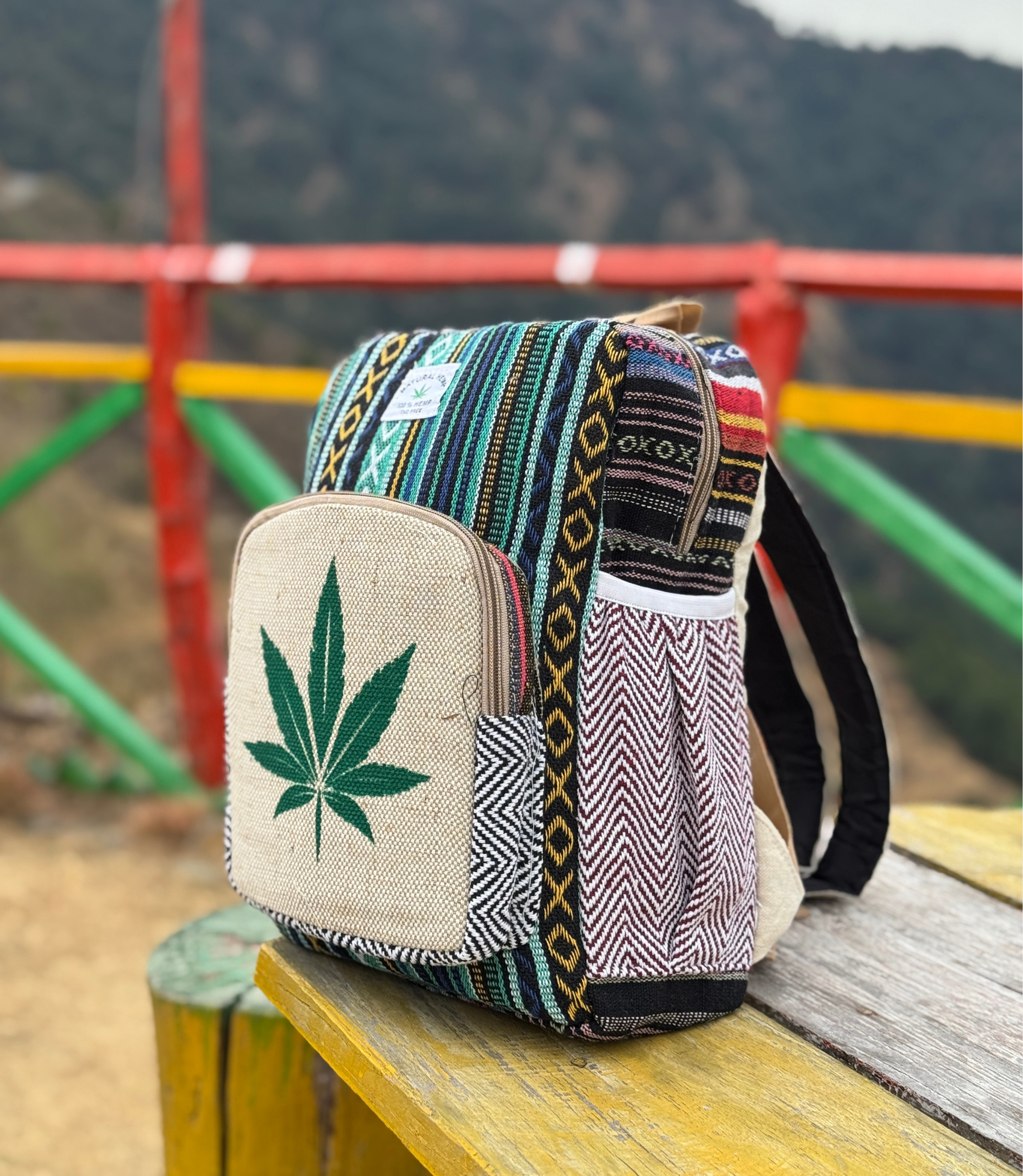 Hand Crafted Small Hemp Bag