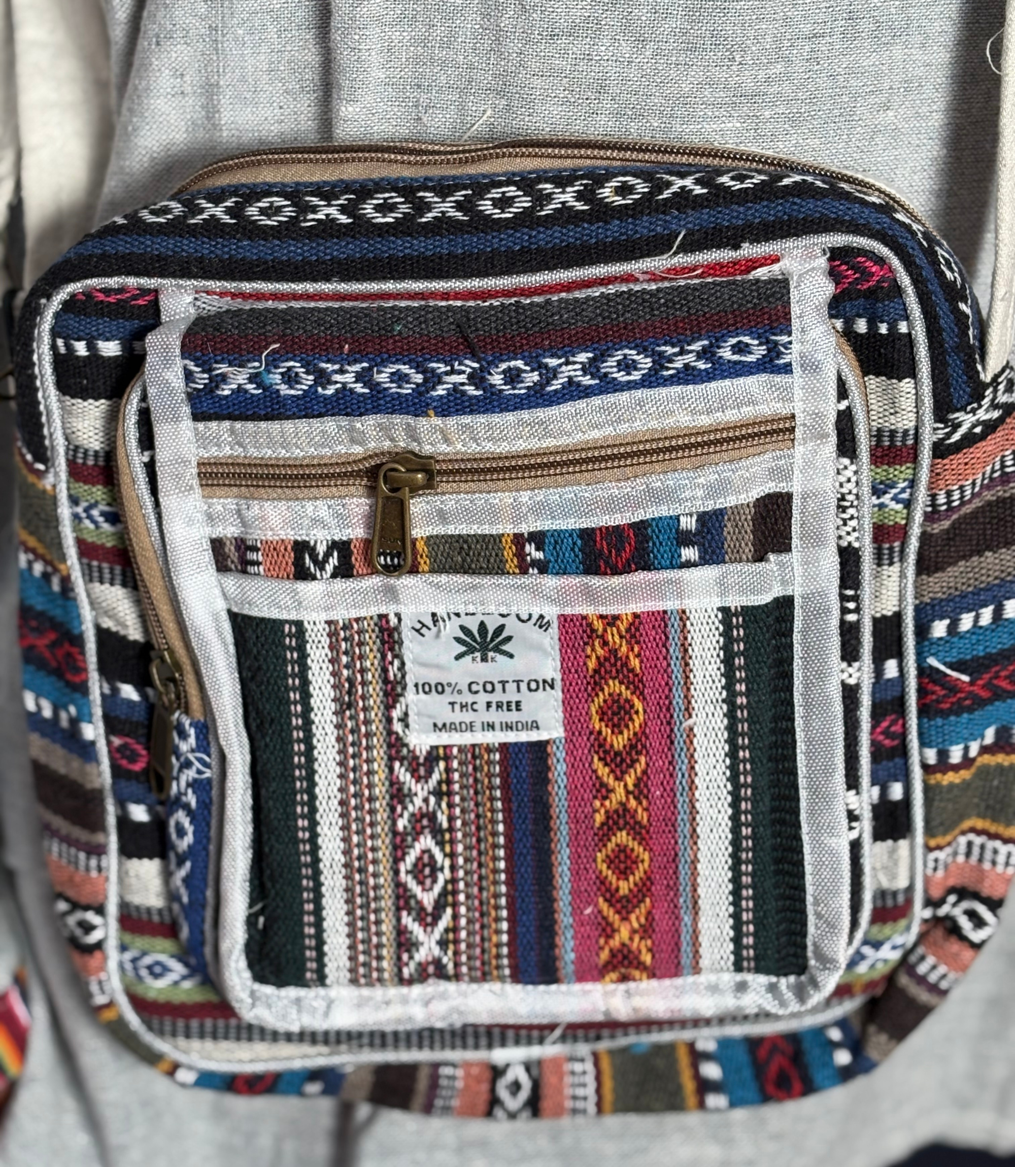 Hemp Side Bag - Mix Color