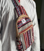 Hemp Chest Bag - Red