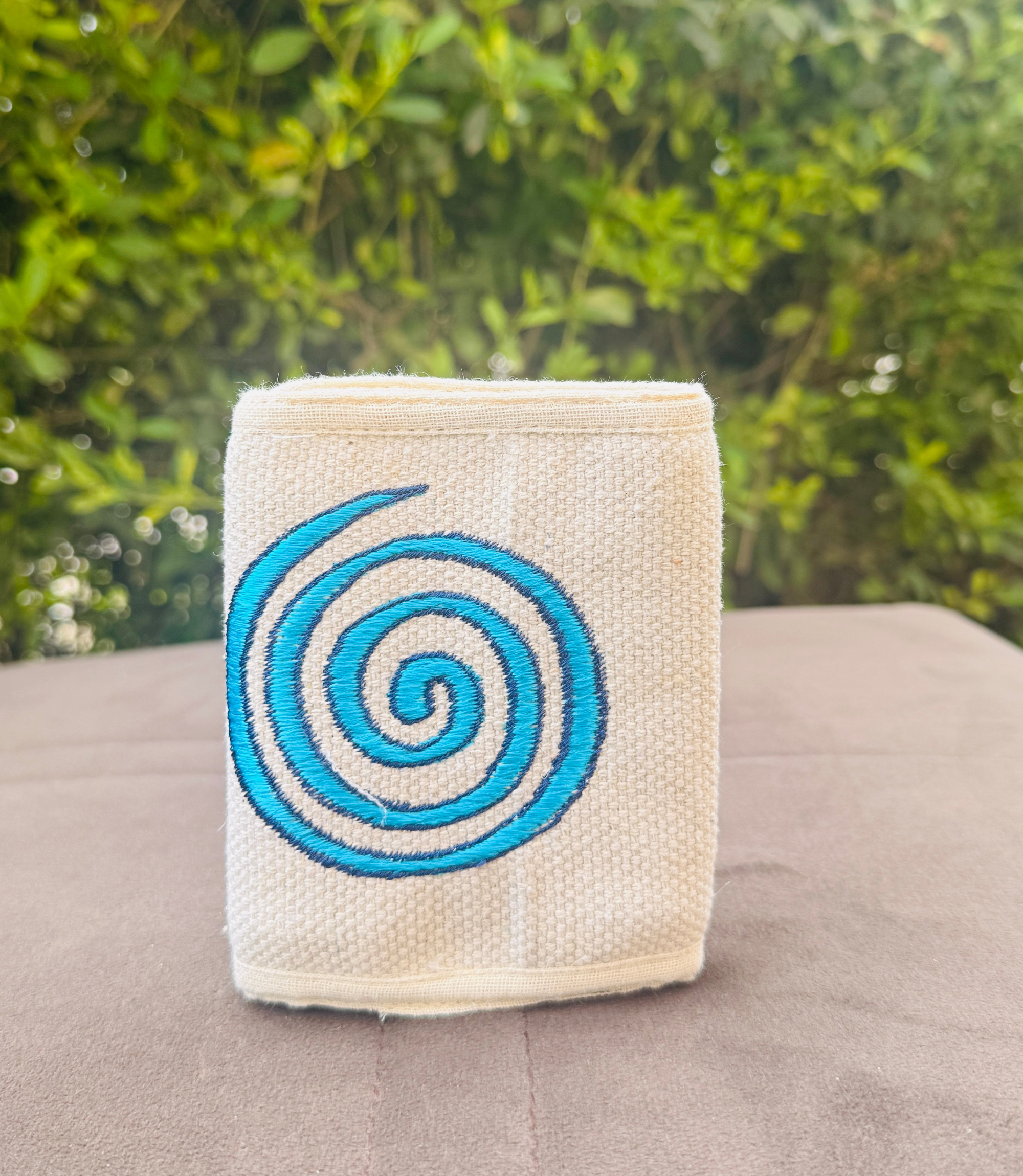 Spirals Hemp Wallet