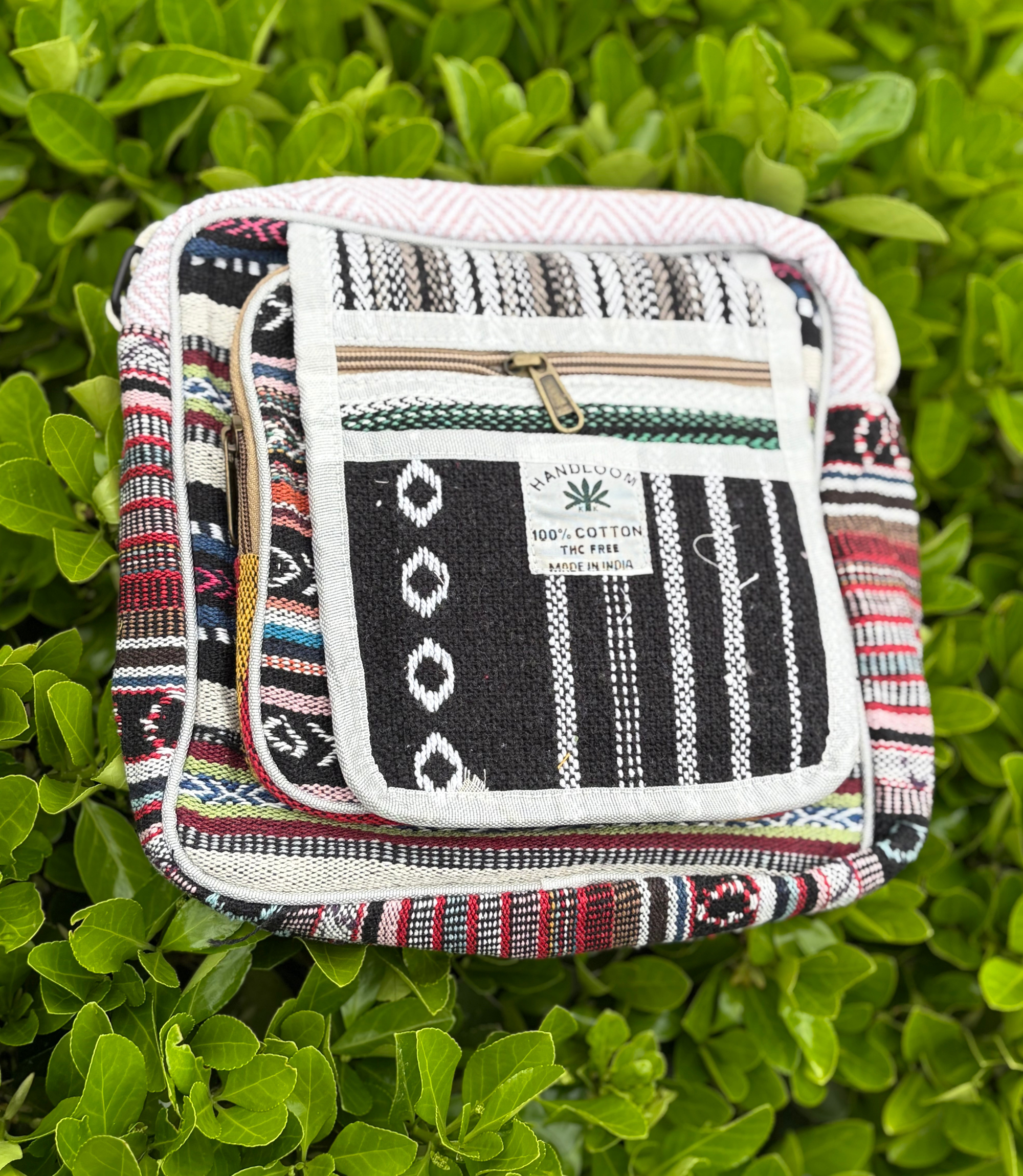 Hemp Side Bag - Black