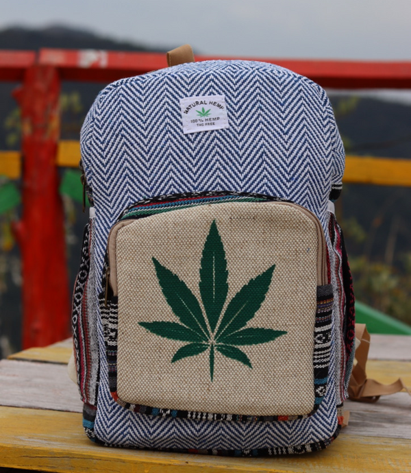 Hand Crafted Small Hemp Bag