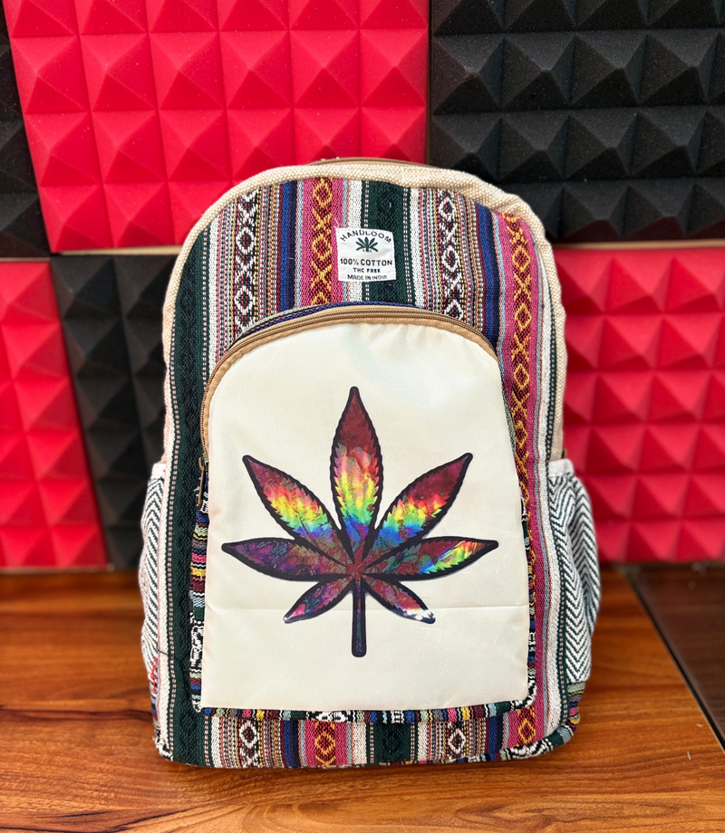 Hemp Bagpack - Leaf