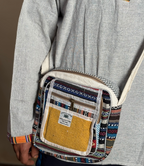 Hemp Side Bag - Yellow