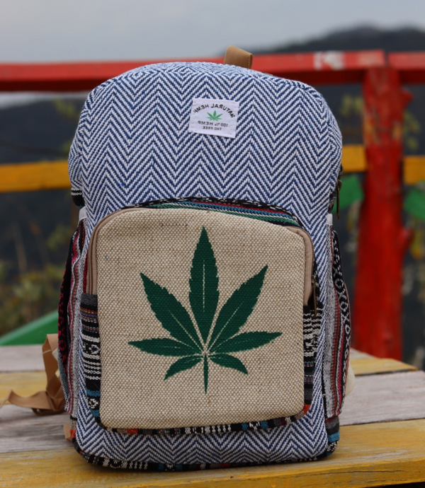 Hand Crafted Small Hemp Bag