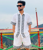Summer Khadi CO-Ords Set