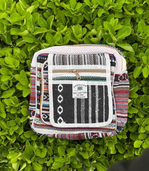 Hemp Side Bag - Black