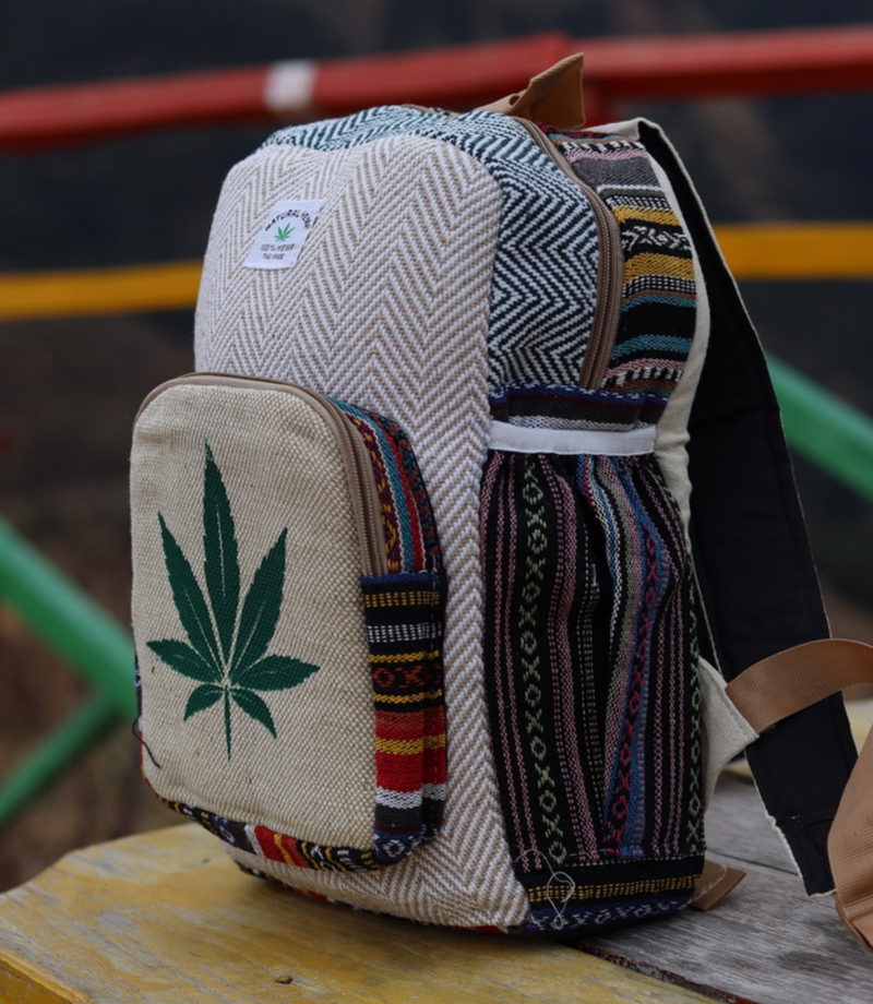 Hand Crafted Small Hemp Bag