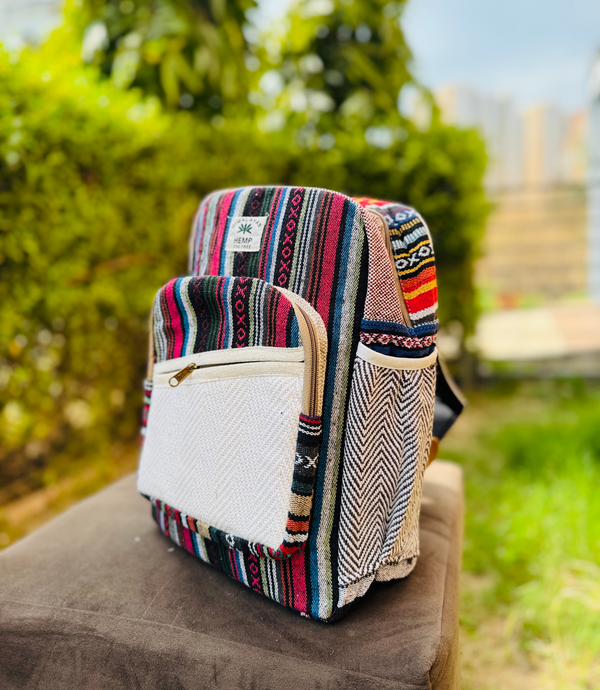 Handmade Hemp Bagpack