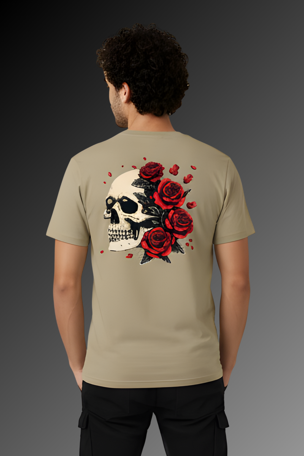 Love Yourself Regular Fit Printed T-Shirt-Beige