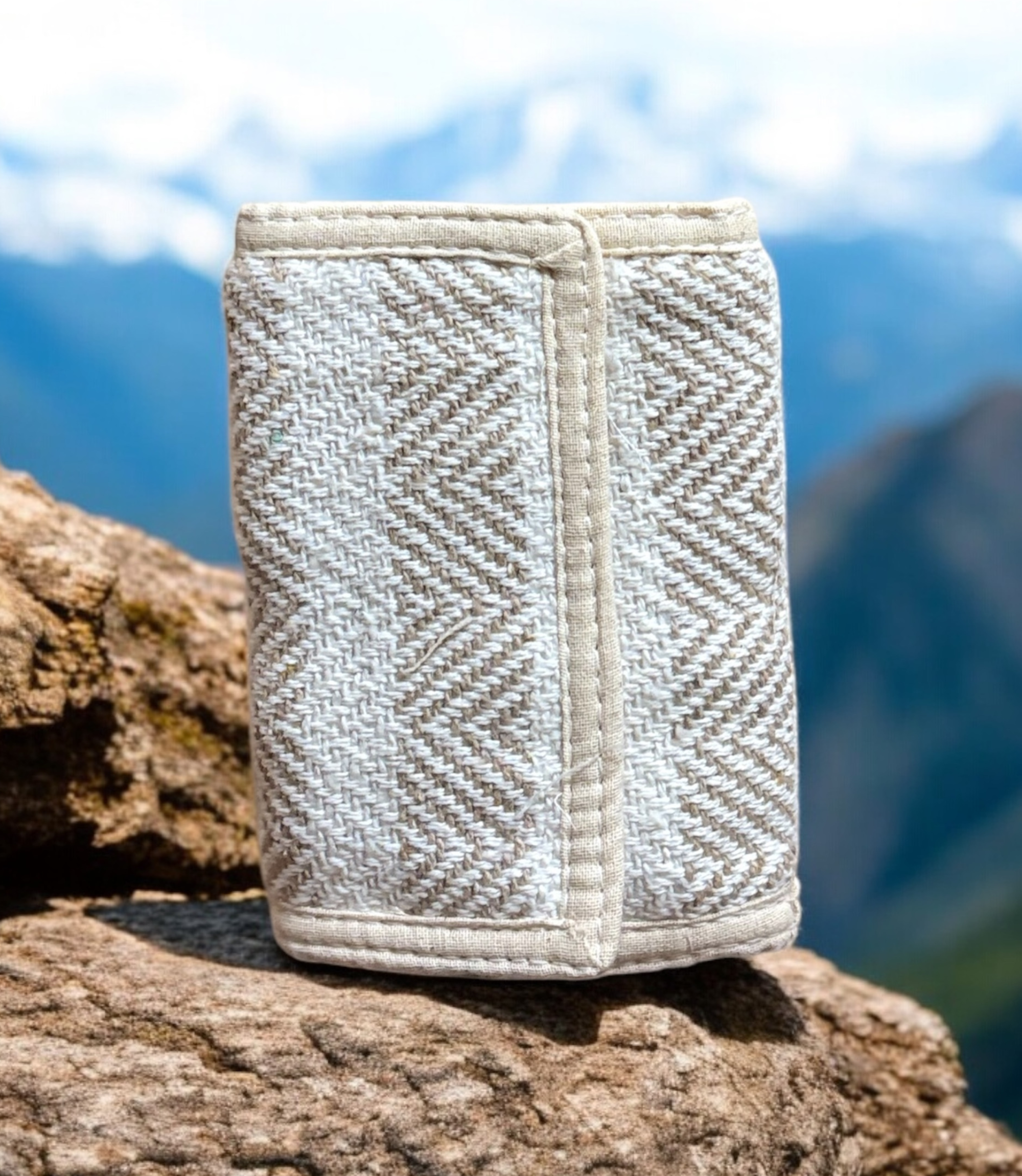 ZigZag Wallet - Cream