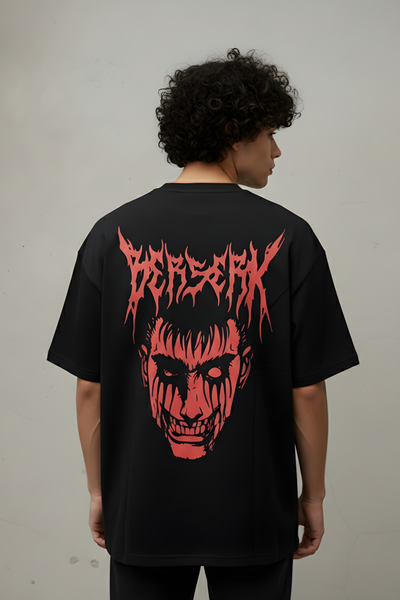 Berserk Oversized T-Shirt-Black
