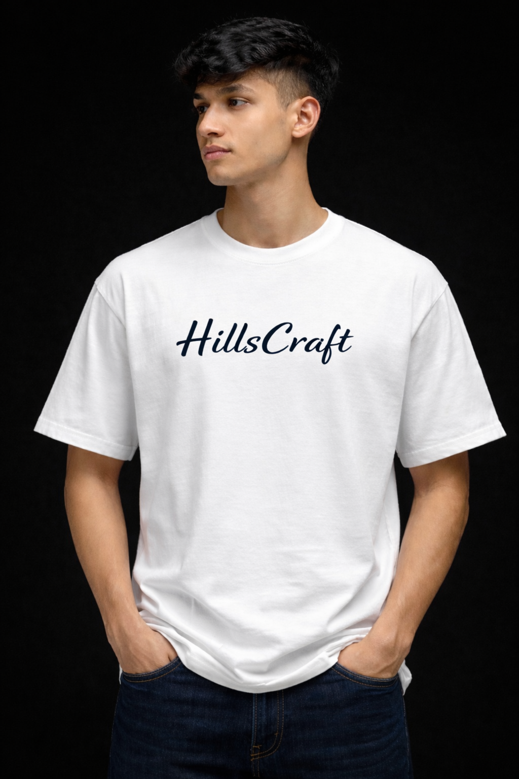 The Righteous King Oversized Tee - White