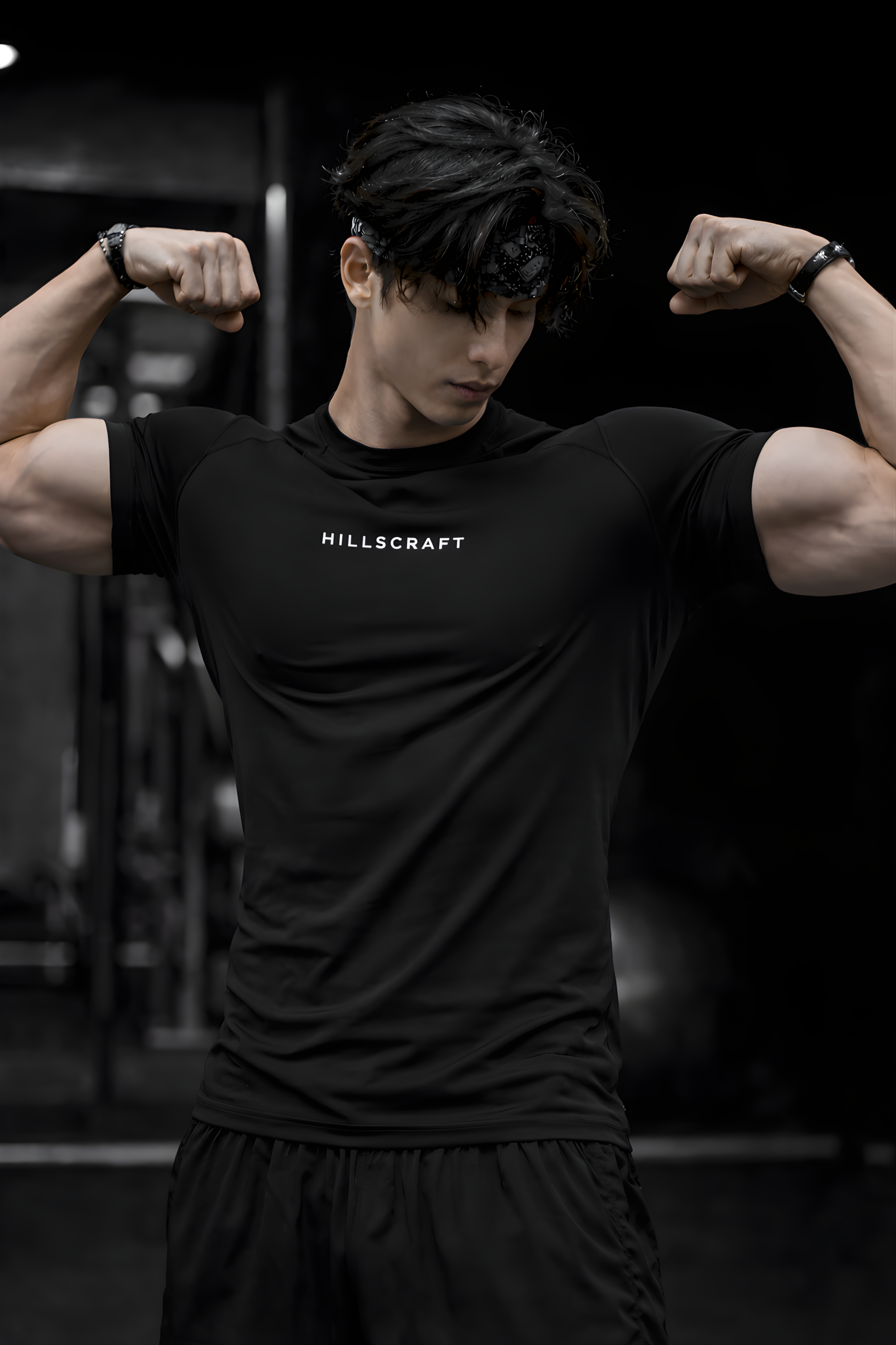 Backbreaker Compression Half Sleeve T-Shirt – Black