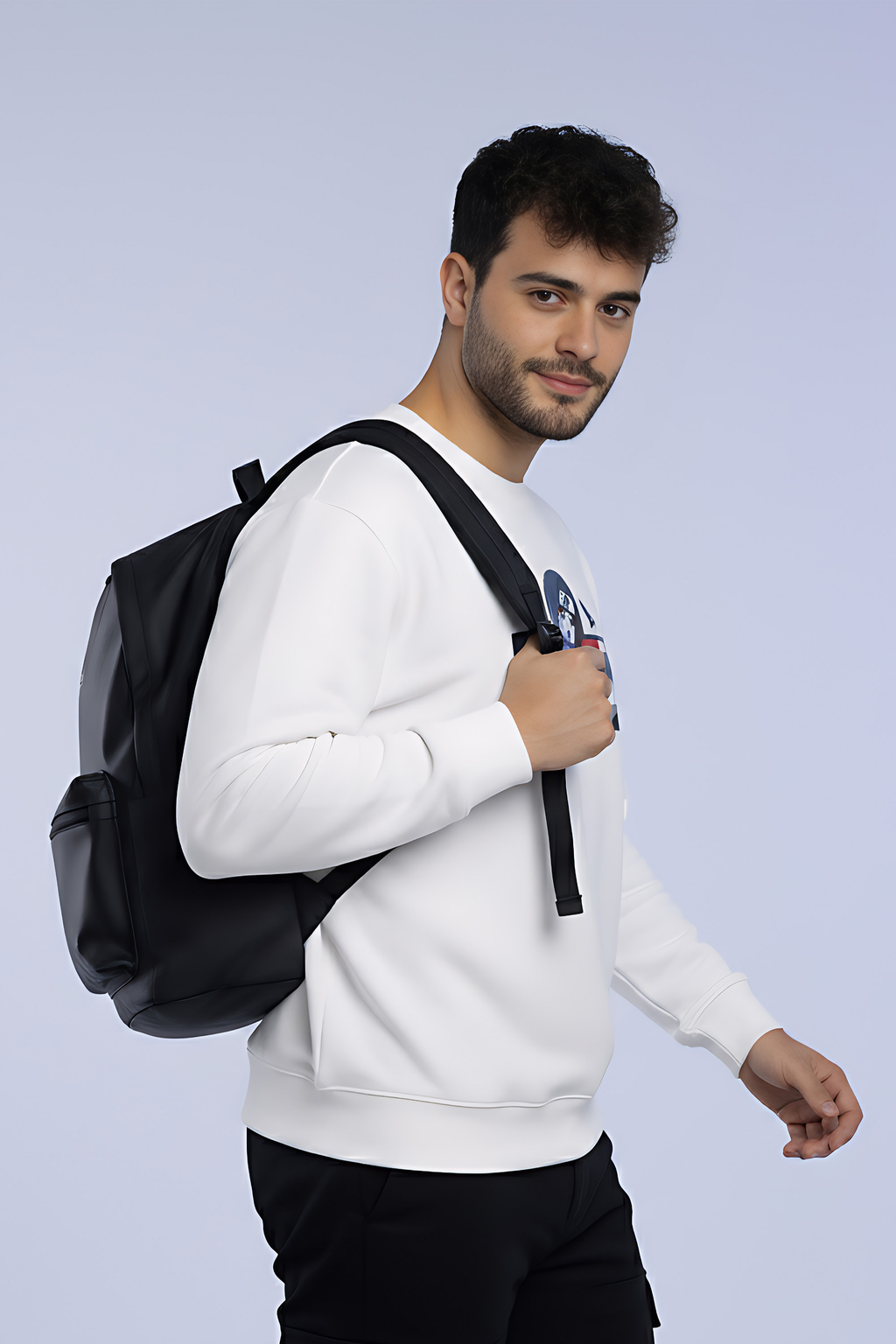 Itachi Regular Sweatshirt-White