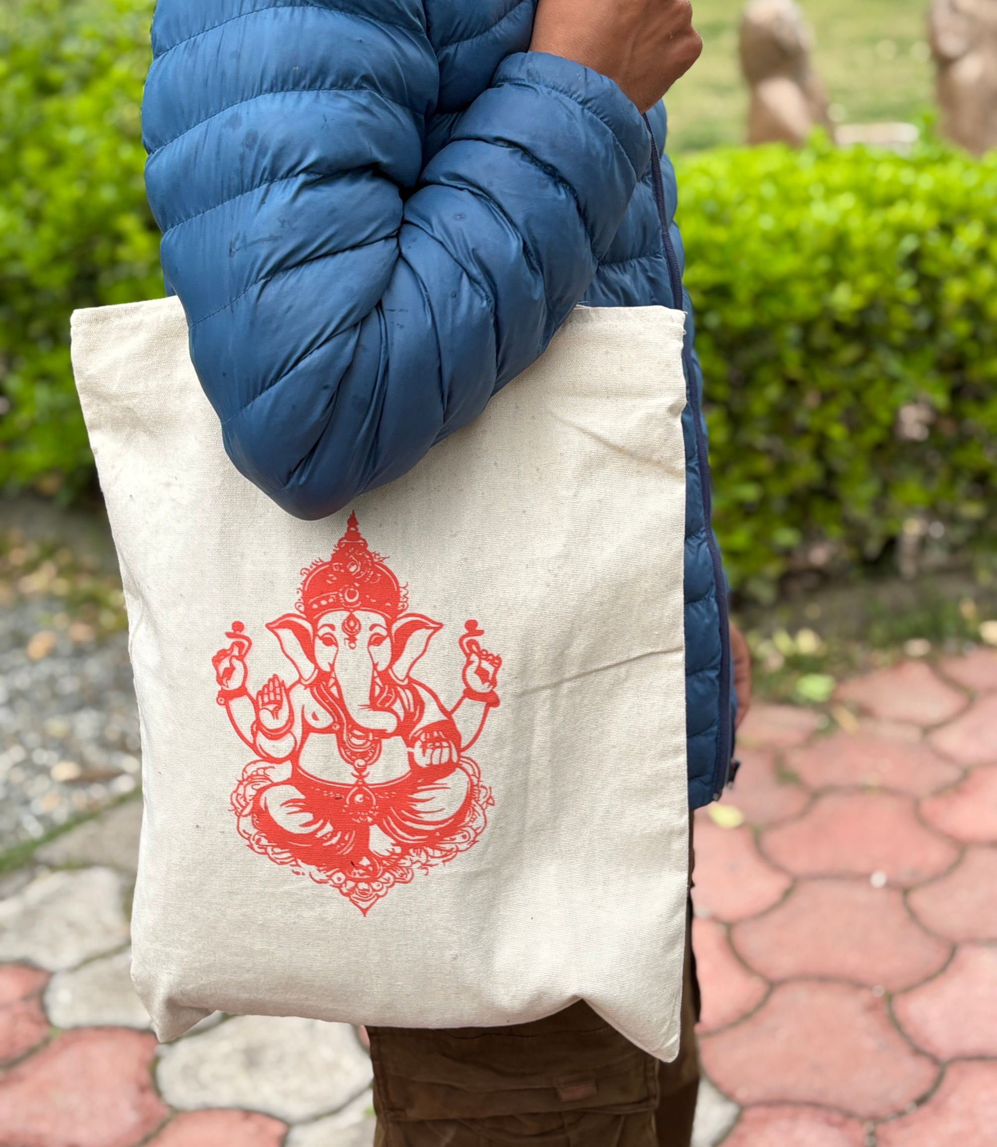 Canvas Tote Bag - Ganesh ji