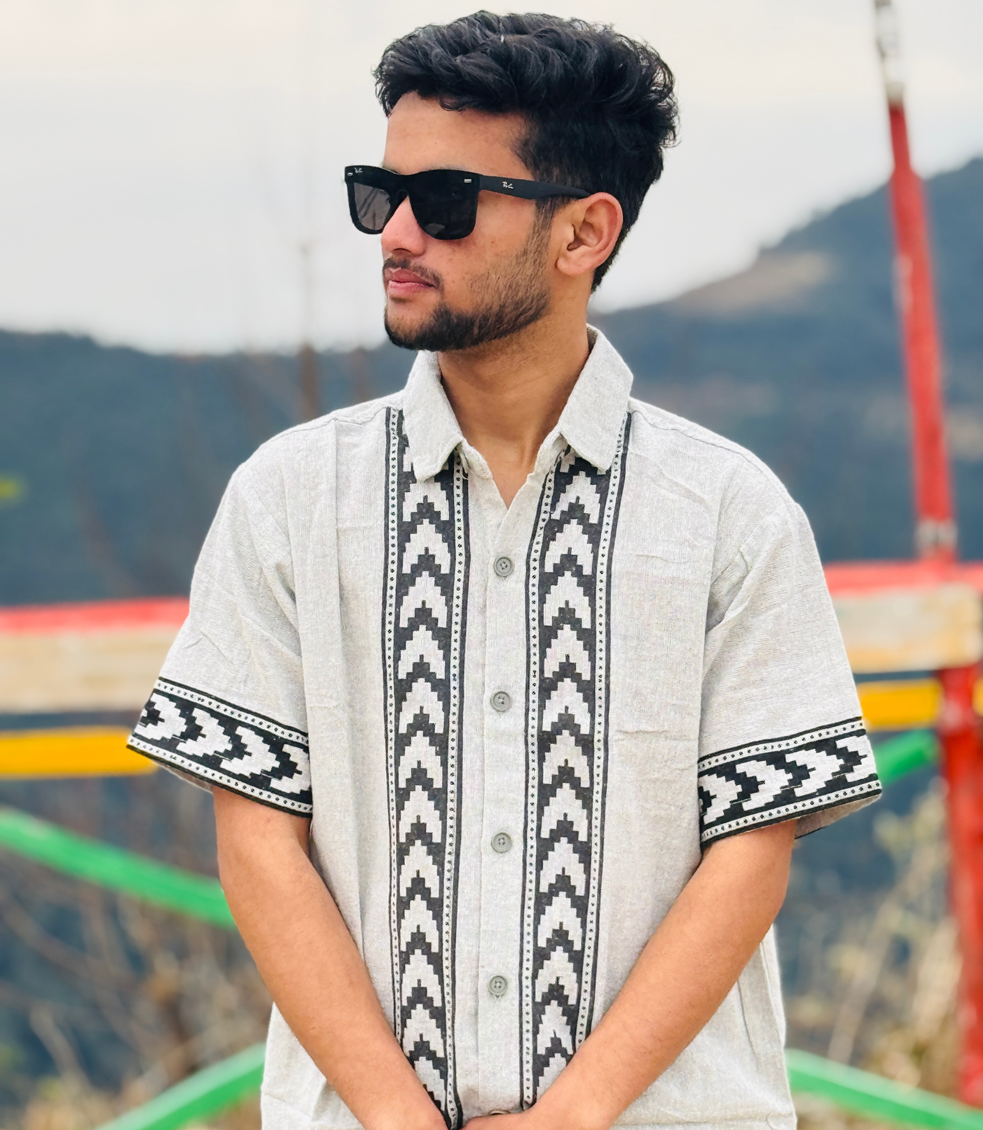 Summer Khadi Fabric Shirt