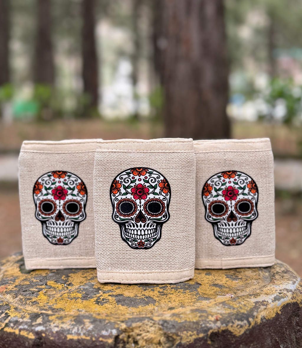 Skull Hemp Wallet
