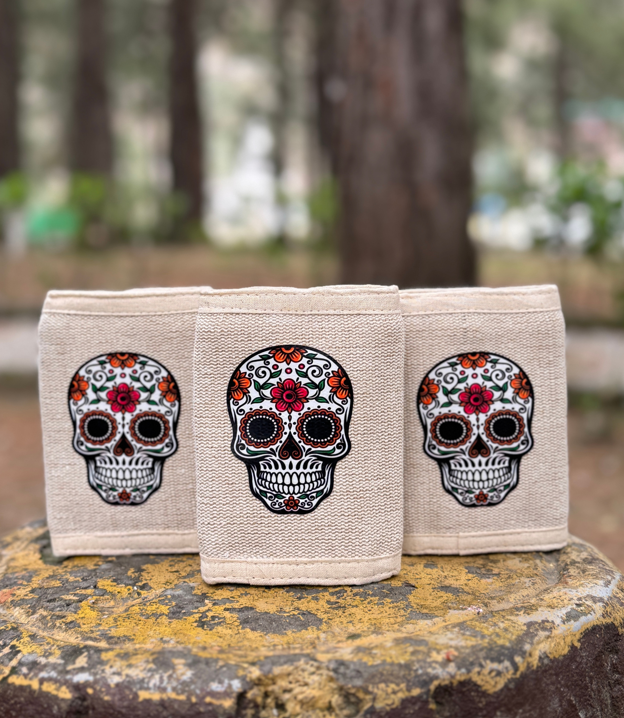 Skull Hemp Wallet