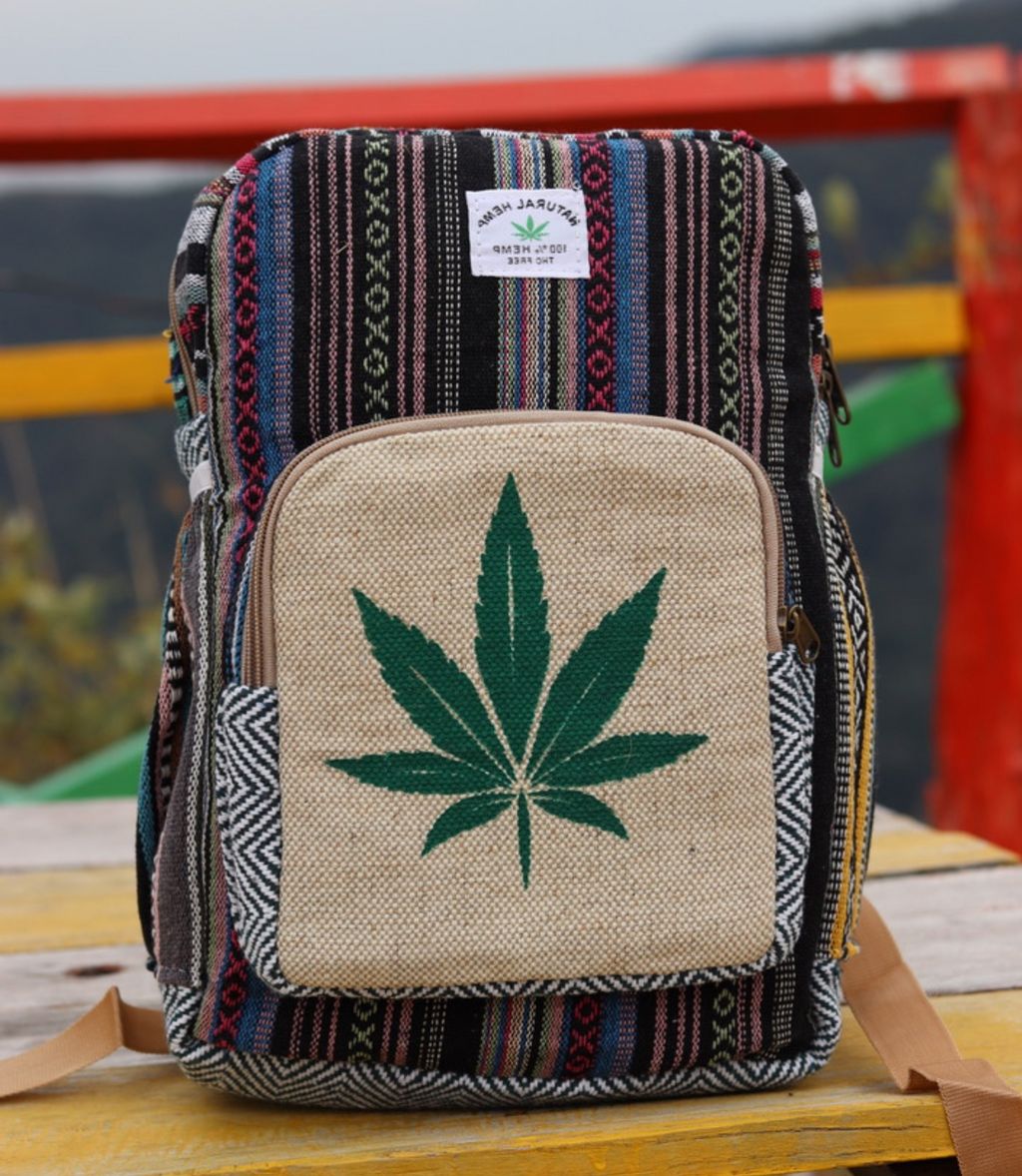 Hand Crafted Small Hemp Bag