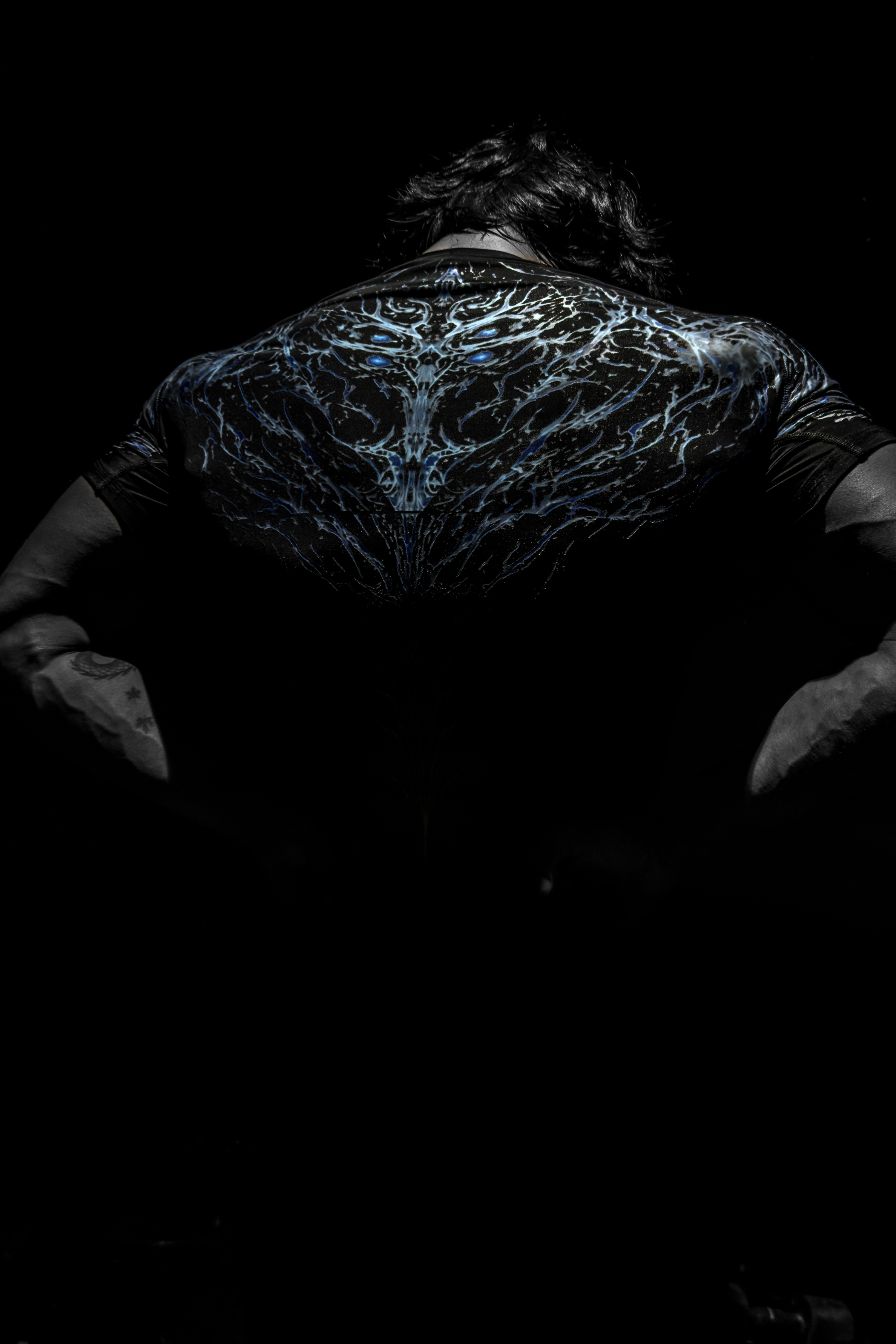 Backbreaker Compression Half Sleeve T-Shirt – Black